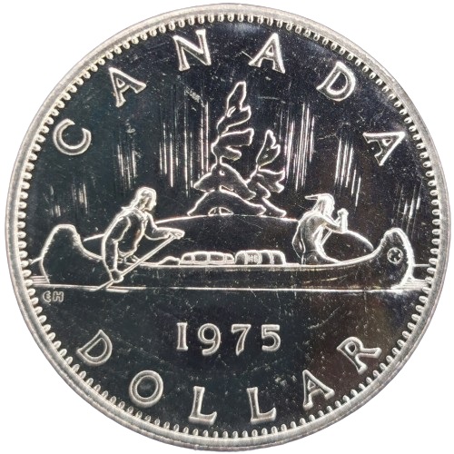 1 Dollar 1975 Kanada PROOF like Alžbeta II