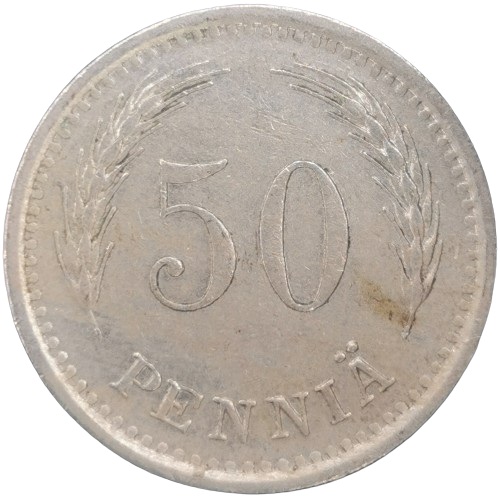 50 Pennia 1937 Fínsko