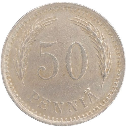 50 Pennia 1921 Fínsko