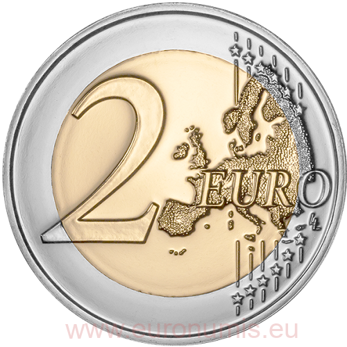 2 euro 2024 Grécko cc.UNC, demokracia v Grécku