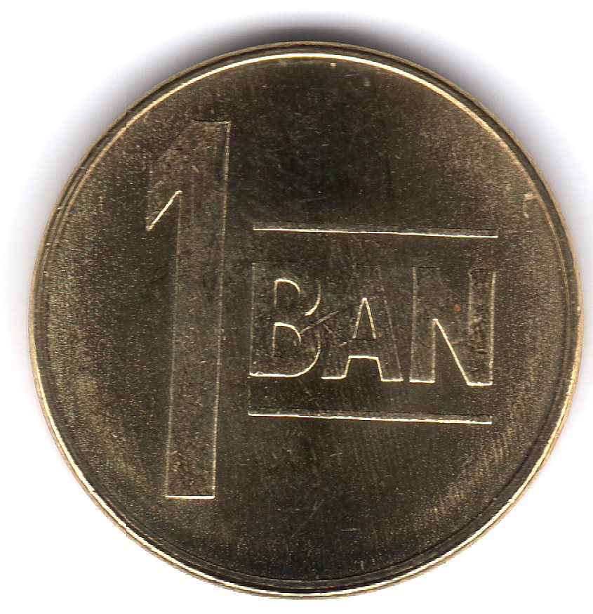 1 Ban 2008 Rumunsko ob.UNC