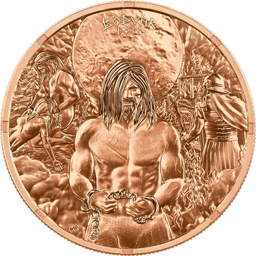 1 Mark 2026 Germania BU 1 Oz Cu, Bodvar Saga - Loss