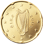 20 cent 2008 Irsko ob.UNC