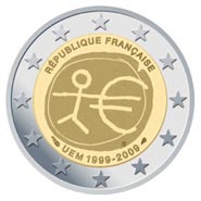 2 euro 2009 Francuzsko HMU cc.UNC