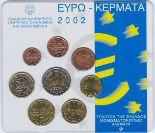 SADA 2002 Grécko UNC