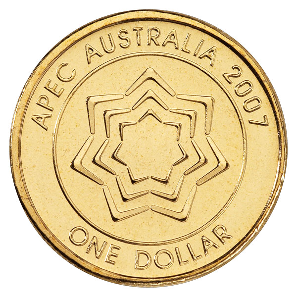 Dollar Austrália 2007 APEC UNC