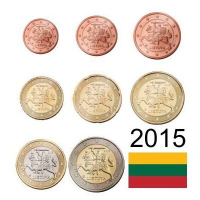 SET 2015 Litva UNC