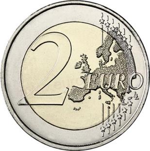 2 euro 2014 Belgicko cc.UNC, prvá svetová vojna