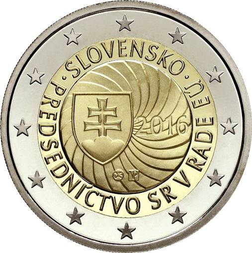 2 euro 2016 Slovensko cc.UNC, Predsedníctvo