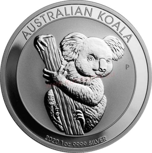 Dollar 2020 Austrália BU 1 Oz Ag, Australian Koala