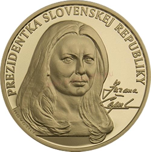 Medaila Ms AV Prezidentka SR - Zuzana Čaputová