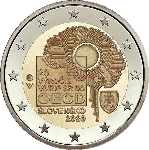2 euro 2020 Slovensko cc.UNC OECD