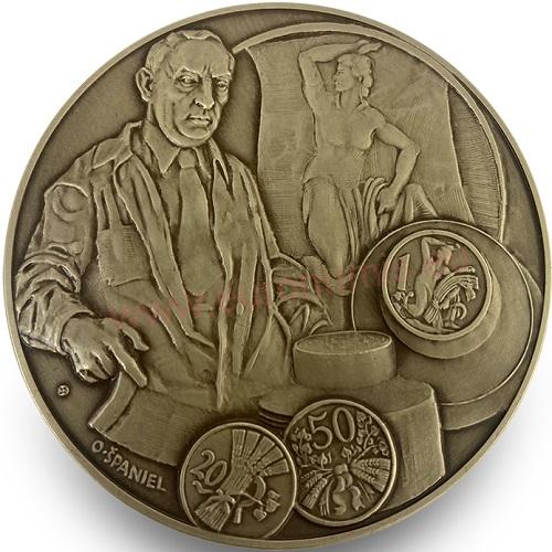 Medaila MS, 100. výročie začatia razby československých mincí (670483)