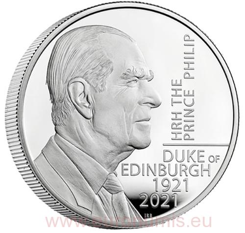 5 Pounds 2021 Anglicko PROOF Prince Philip