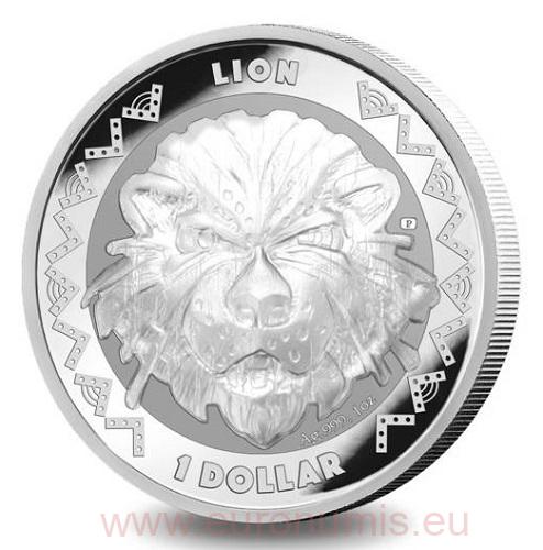Dollar 2022 Sierra Leone BU 1 Oz Ag Lion (V:6:3)