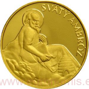 Zlatá medaila, Svätý Ambróz - patrón včelárov