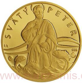 Zlatá medaila, Svätý Peter - patrón rybárov