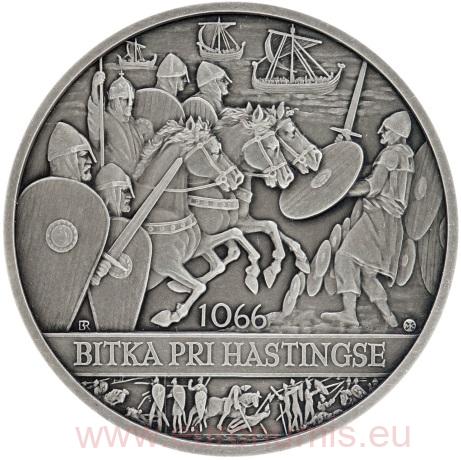 2 Dollars 2022 Niue BU Bitka pri Hastings (r.1066)