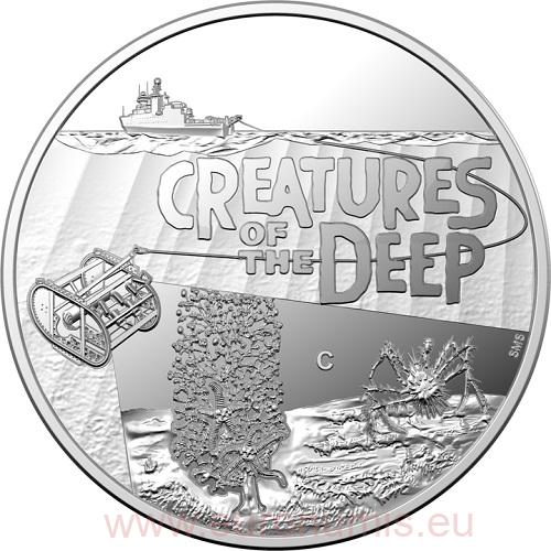 Dollar 2021 Austrália RAM PROOF Creatures of the Deep (X:9:5)