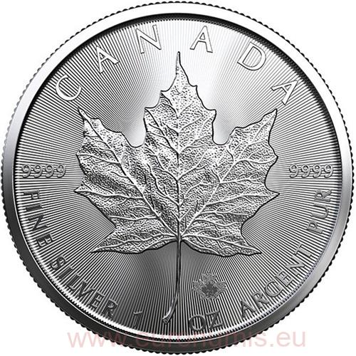 5 Dollars 2024 Kanada BU 1 Oz Ag, Maple Leaf (Charles III.)