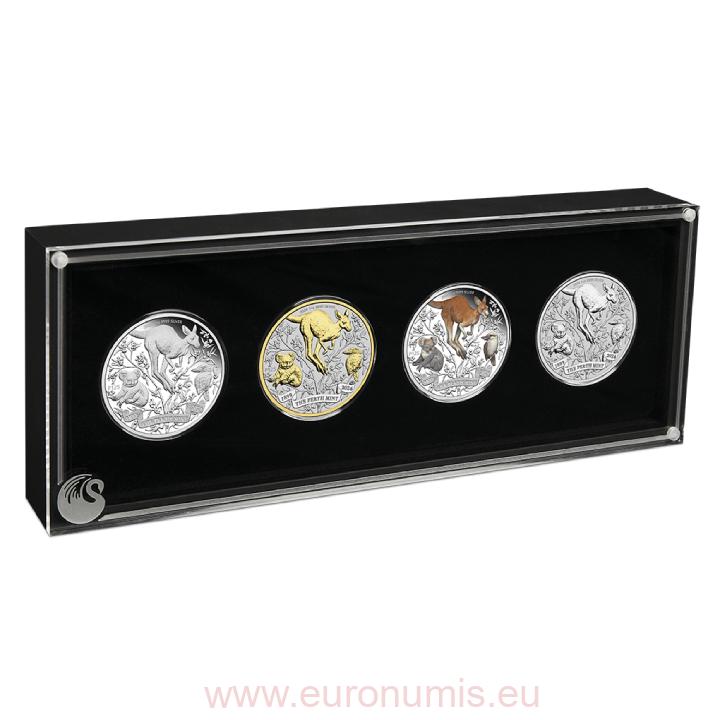 SADA 4 x 1 Dollar 2024 Austrália PROOF 4 x 1 Oz The Perth Mint’s 125th Anniversary