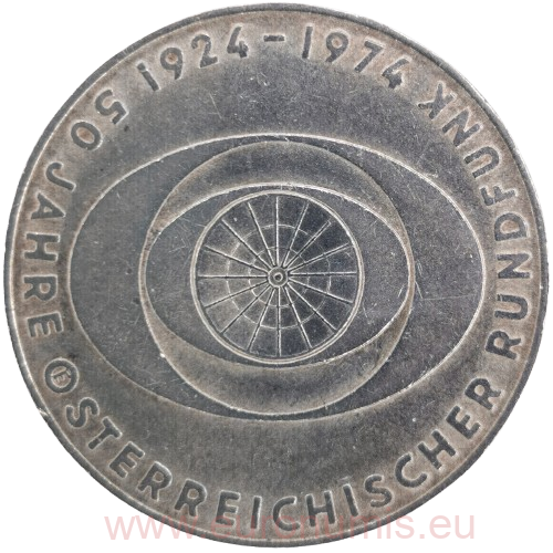 50 Schilling 1974 Rakúsko, Austrian Broadcasting