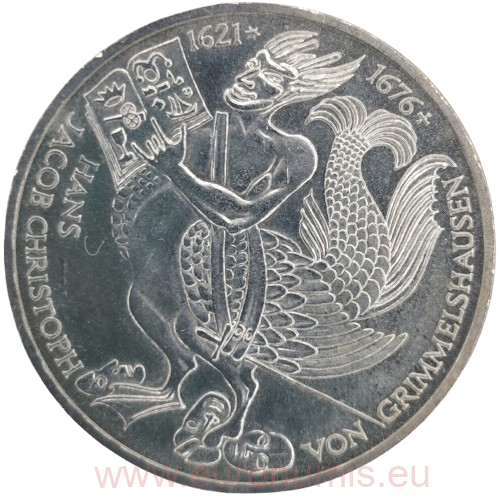 5 Mark 1976 D Nemecko (NSR), Jakob Christoffel 