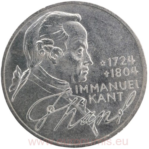 5 Mark 1974 D Nemecko (NSR), Immanuel Kant