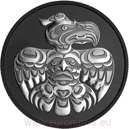 20 Dollars 2026 Kanada PROOF Matte farbená 1 Oz Ag, The Eagle