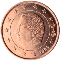 5 cent Belgicko 2004 ob.UNC