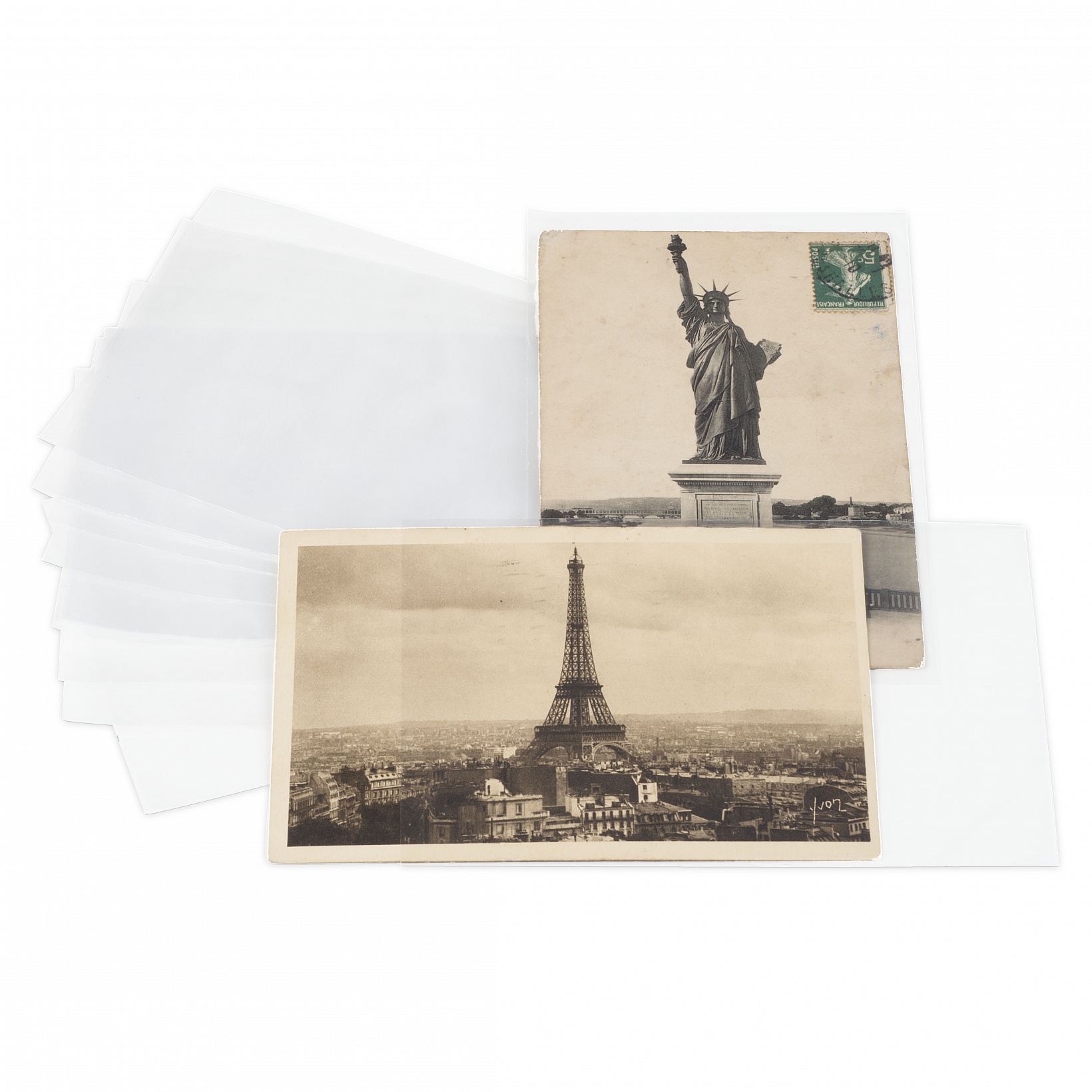 Obaly na pohľadnice a dopisy, 200ks/bal, 145 x 95 mm, PP (HP10PP)