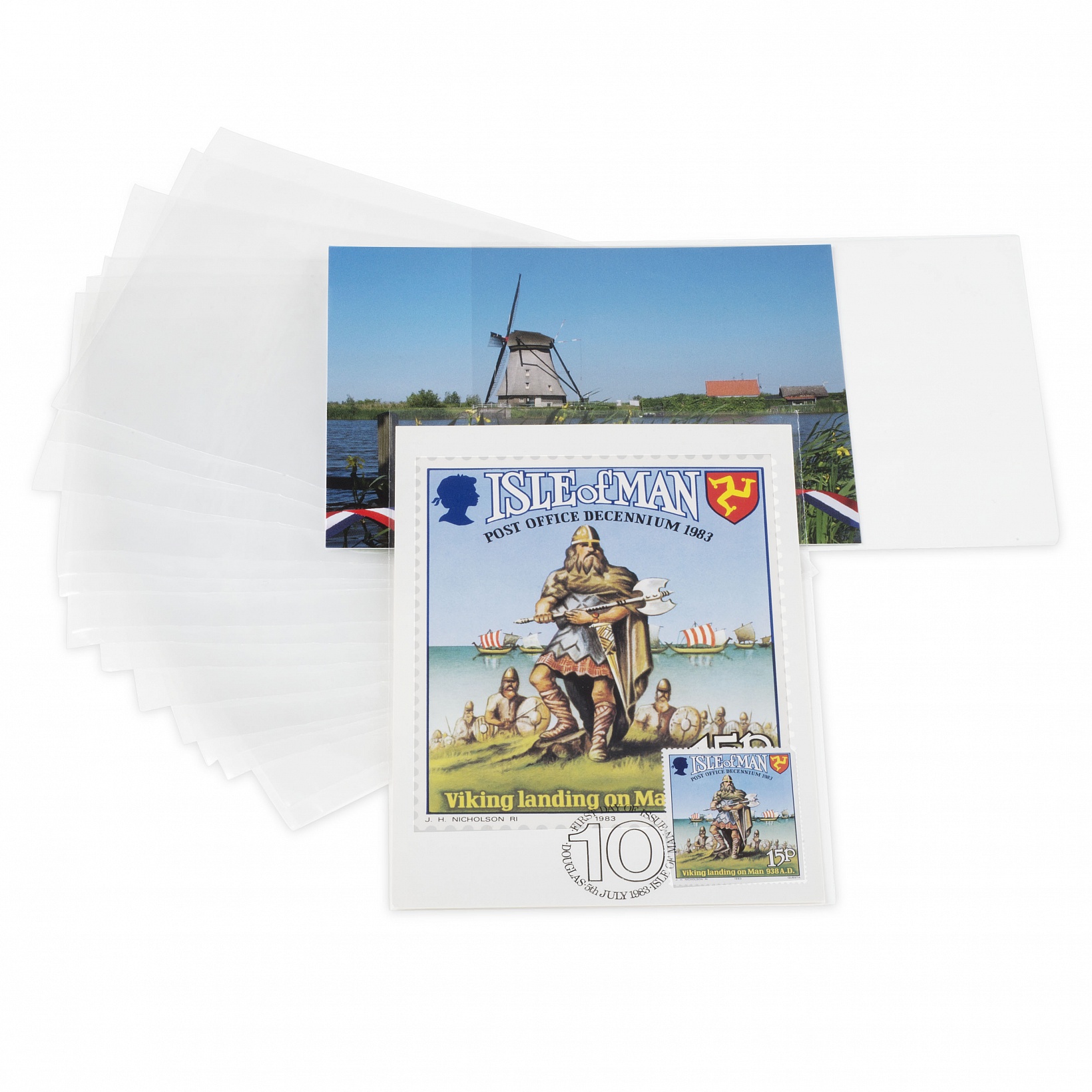 Obaly na pohľadnice a dopisy, 200ks/bal, 150 x 107 mm, PP, (HP20PP)
