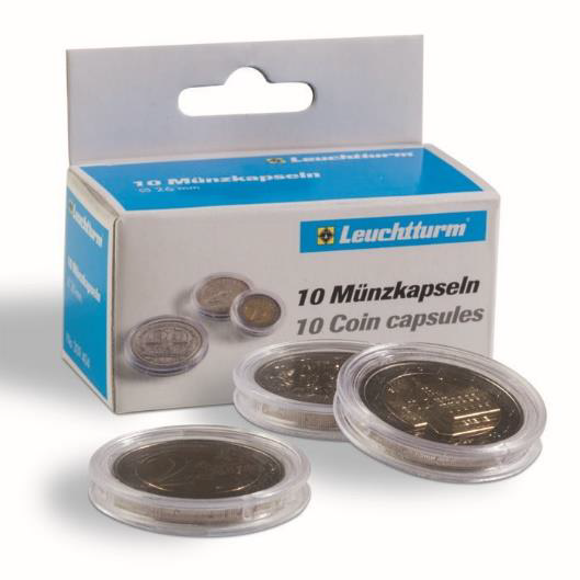 Kapsle GRIPS na mince 27 mm, 100ks/bal (GRIPSL27) IN