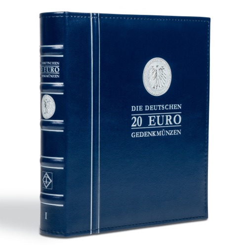 Album OPTIMA ilustrovaný s kazetou, 20 euro nemecké mince, diel 1(CLAS20EUROSET)