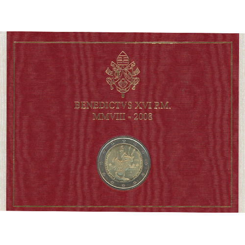 2 euro 2008 Vatikan cc.UNC Rok svätého Pavla