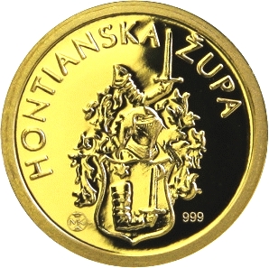 Zlatá medaila "Hontianska župa" (672121)