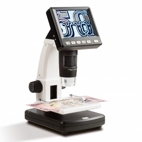 LCD digitálny mikroskop, 10–500x zoom (DM3)
