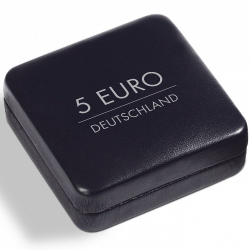 Etue NOBILE 1x 5 euro Nemecko v kapsli, čierny(NOBILE5EU)