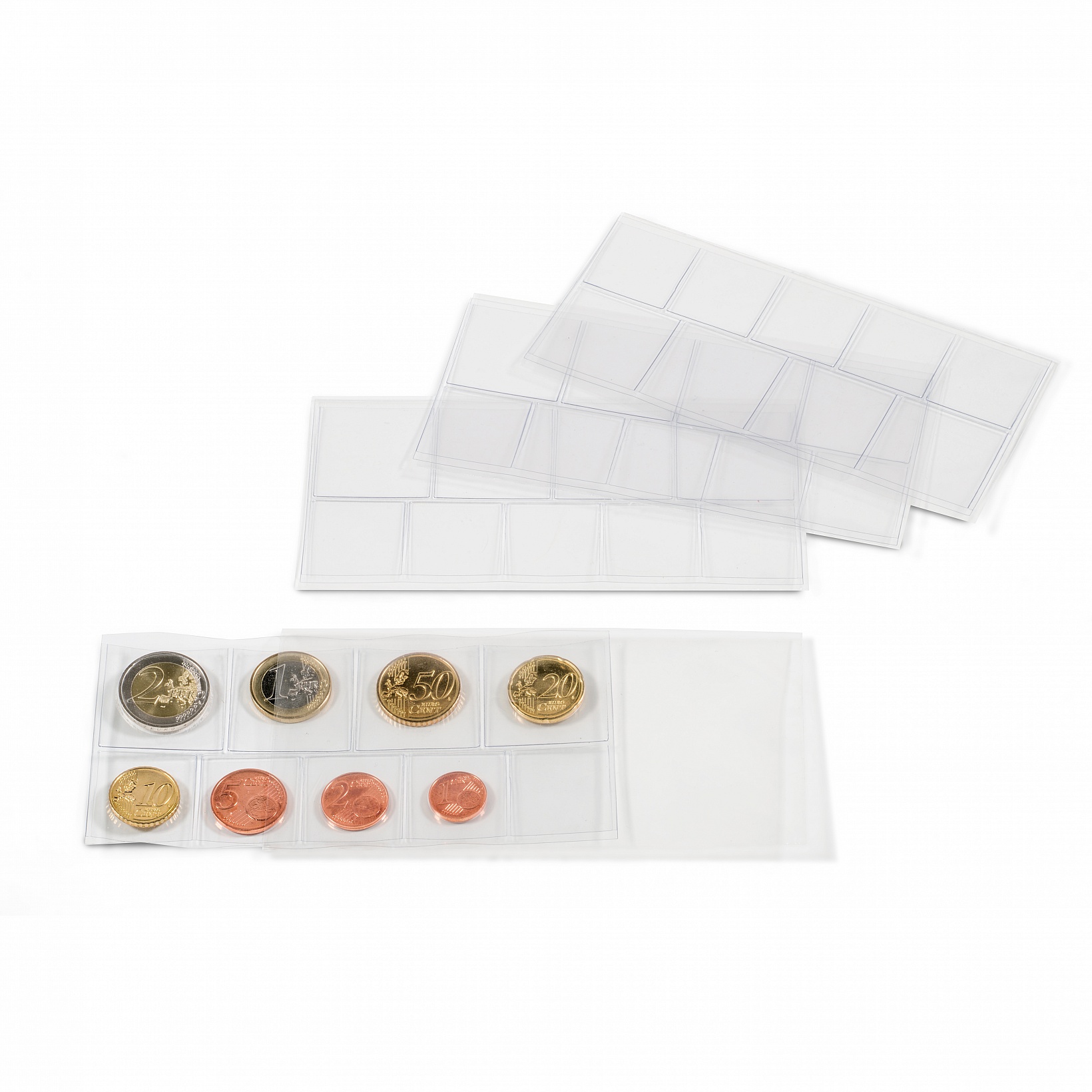 PVC puzdro na euro set, 100ks/bal IN