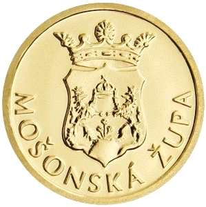 Zlatá medaila  "Mošonská župa" (672124)