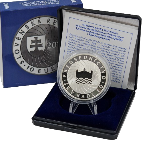 10 euro 2016 Slovensko PROOF Predsedníctvo 