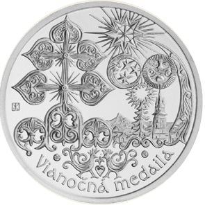 Strieborná medaila, VIANOČNÁ MEDAILA 2017 (671235)
