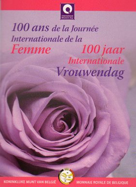 2 euro 2011 Belgicko BU karta, Medzinárodný deň žien