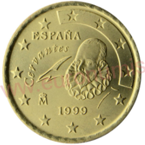 50 cent 1999 Španielsko ob.UNC