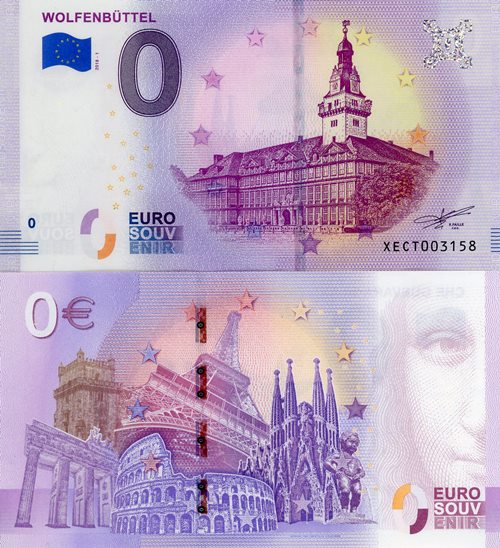 0 euro suvenír 2018/1 Nemecko UNC Wolfenbuttel
