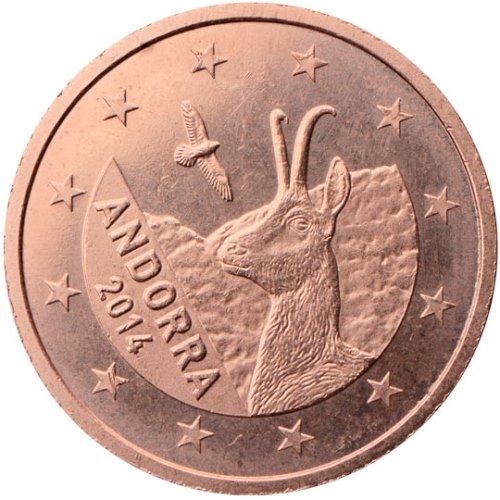 5 cent 2017 Andorra ob.UNC