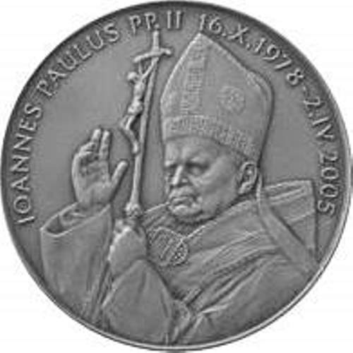 Medaila SP "Koniec pontifikátu Jána Pavla II." (670342)