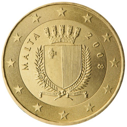 10 cent 2015 Malta ob. BU