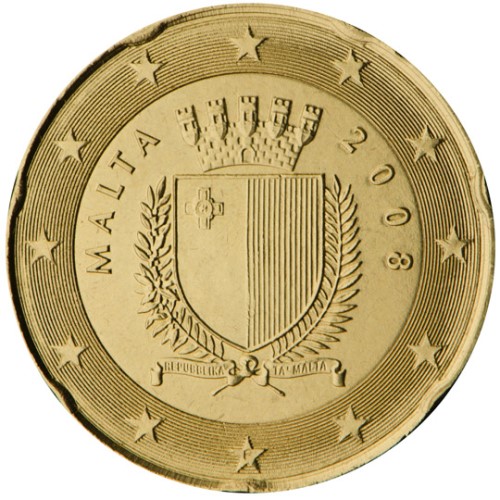 20 cent 2015 Malta ob. BU