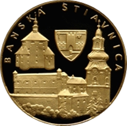 Medaila AV "BANSKÁ ŠTIAVNICA" (670313c)